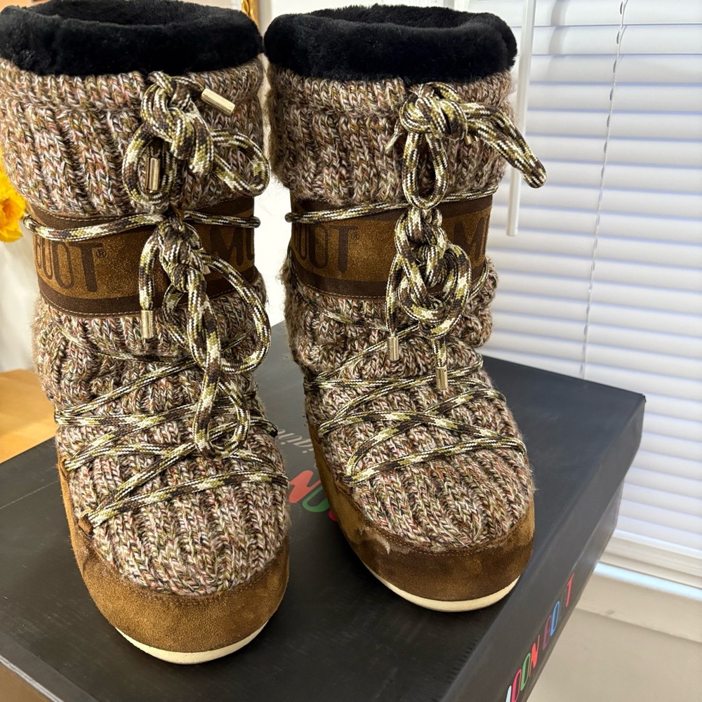 Moon Boot Icon Wool Boot - Picture 4 of 9